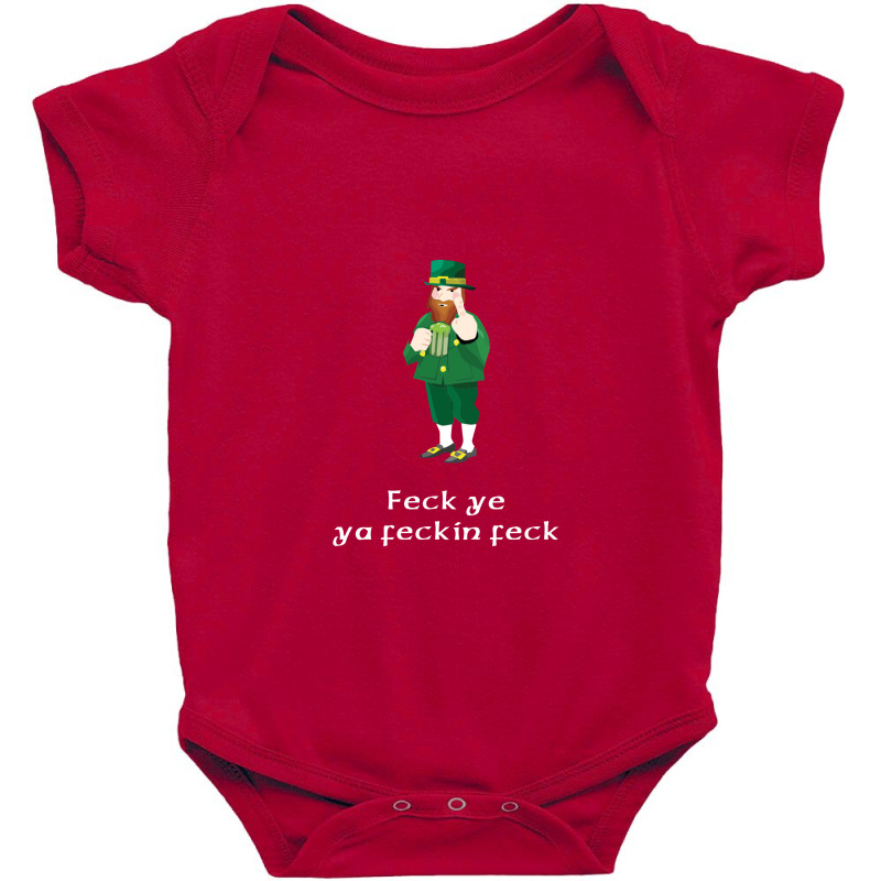 Feck Ye Leprechaun Baby Bodysuit by rahmatikan | Artistshot