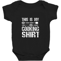 This Is My Cooking Shirt Cool Cook Chef Recipe Book Baking Baby Bodysuit | Artistshot