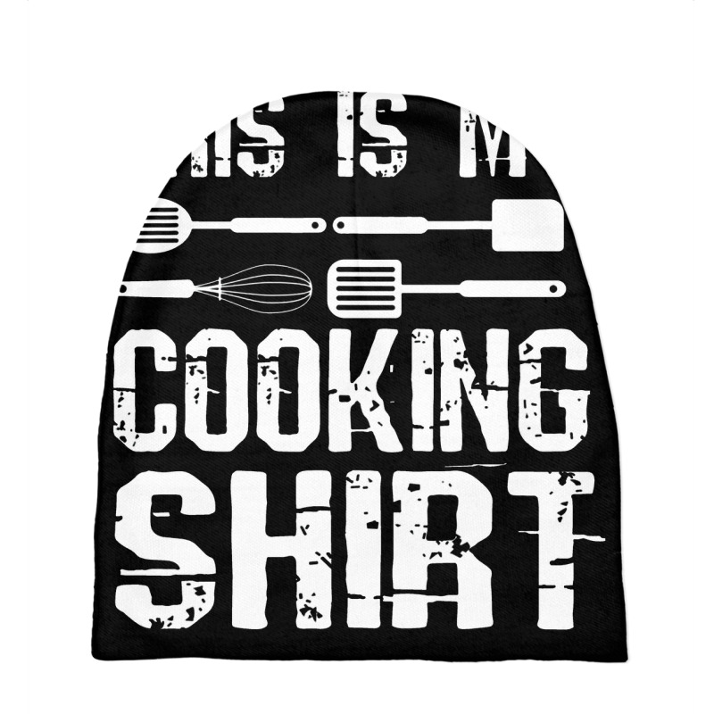 This Is My Cooking Shirt Cool Cook Chef Recipe Book Baking Baby Beanies by akinowiaya | Artistshot