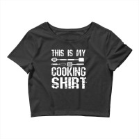 This Is My Cooking Shirt Cool Cook Chef Recipe Book Baking Crop Top | Artistshot