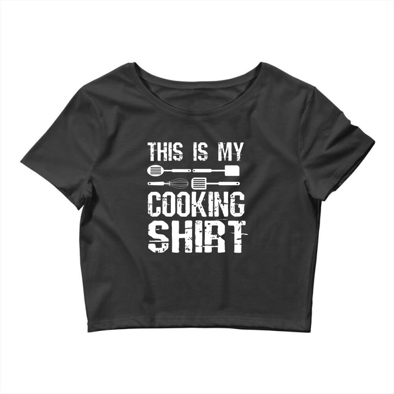 This Is My Cooking Shirt Cool Cook Chef Recipe Book Baking Crop Top by akinowiaya | Artistshot