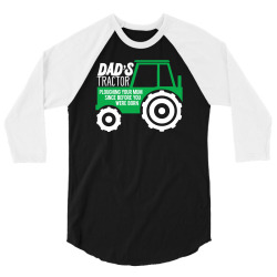 dad's tractor ploughing your mum 3/4 Sleeve Shirt | Artistshot