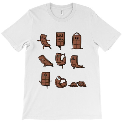 Chocolate Yoga T-shirt Designed By Lennox Murphyes