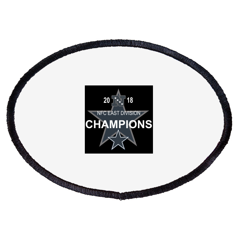 Custom 2018 Nfc East Division Champions Oval Patch By Custom-designs -  Artistshot