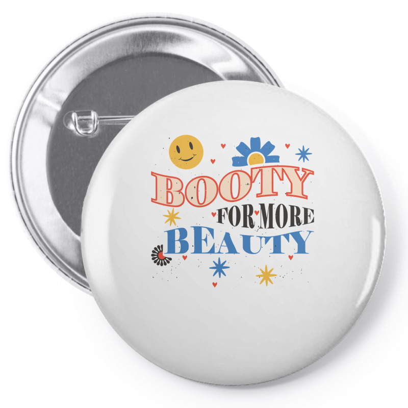 Funny Big Hot Booty For More Beauty Aesthetic Surgery Long Sleeve T Sh Pin-back Button | Artistshot