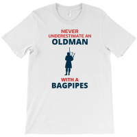 Bagpipe Scottish Scotland Music Player Dad Grandpa Fathers Day Gift T-shirt | Artistshot