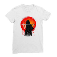 Samurai Sword Samurai Japanese T Shirt Ladies Fitted T-shirt | Artistshot