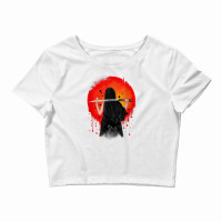 Samurai Sword Samurai Japanese T Shirt Crop Top | Artistshot