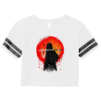 Samurai Sword Samurai Japanese T Shirt Scorecard Crop Tee | Artistshot