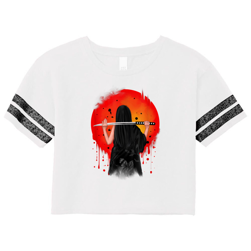 Samurai Sword Samurai Japanese T Shirt Scorecard Crop Tee by naythendeters2000 | Artistshot