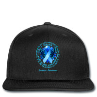 Diabetes Diabetic Her Fight Is My Fight T1d T2d 129 Diabetes Awareness Printed Hat | Artistshot