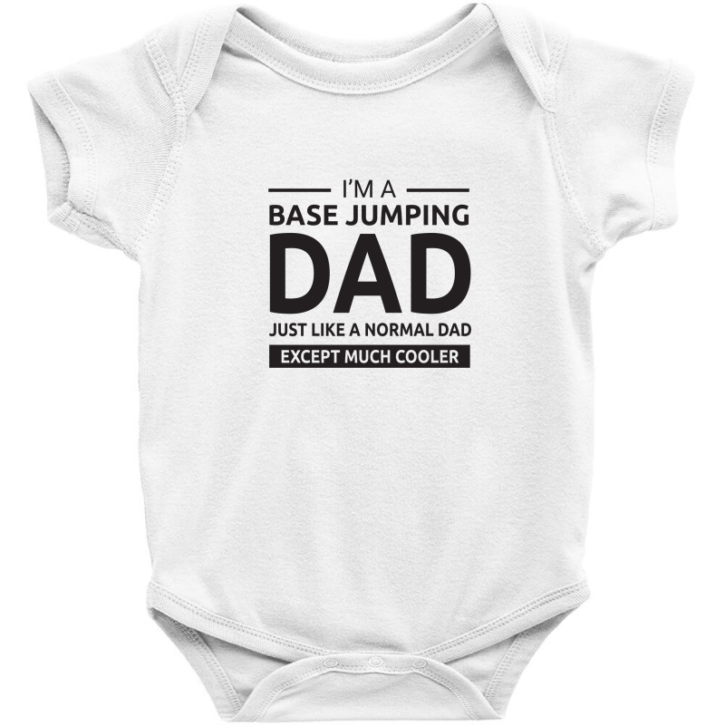 Base Jumping Sky Diving Diver Dad Fathers Day Gift Baby Bodysuit by Tasteful Tees | Artistshot