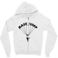 Base Jumping Sky Diving Diver Gift Zipper Hoodie | Artistshot