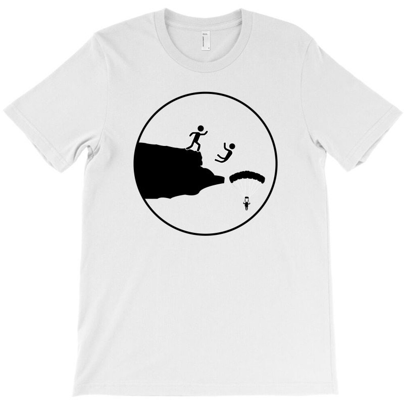 Base Jumping Sky Diving Diver Gift T-Shirt by Tasteful Tees | Artistshot