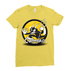 Cuphead Bros Ladies Fitted T-Shirt | Artistshot