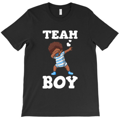 Gender Reveal Team Boy ,dabbing T-shirt Designed By Lennox Murphyes