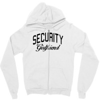 Security Girlfriend Zipper Hoodie | Artistshot