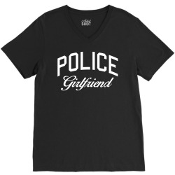 police girlfriend w V-Neck Tee | Artistshot