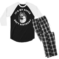 Super Soft Birthday Letterkenny T  Shirtsuper Soft Birthday Letterkenn Men's 3/4 Sleeve Pajama Set | Artistshot