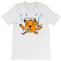 Dancing Cat T-shirt | Artistshot