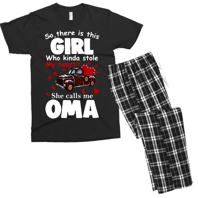 Christmas Girl Men's T-shirt Pajama Set by Nicole Tees | Artistshot