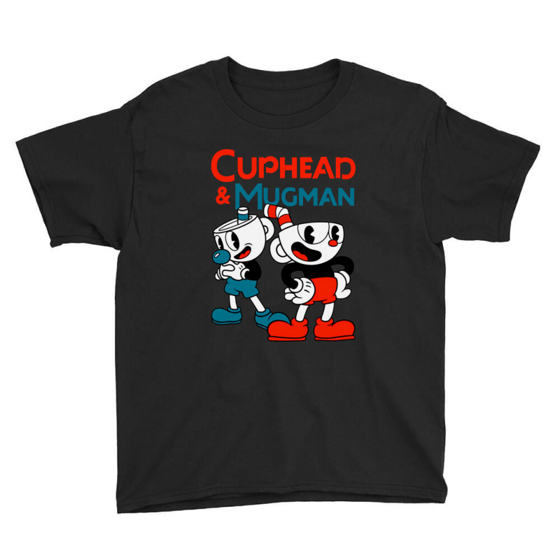 Cuphead And Mugman Youth Tee by Aibon | Artistshot