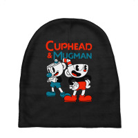 Cuphead And Mugman Baby Beanies | Artistshot