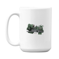 Booth Machine Shop Forrest Green (fashion Fit Tee) 15 Oz Coffee Mug | Artistshot