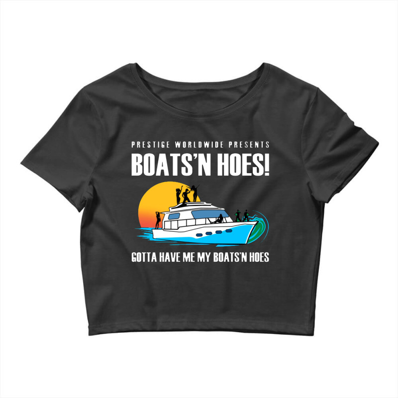 Boats N Hoes Crop Top by Aibon | Artistshot