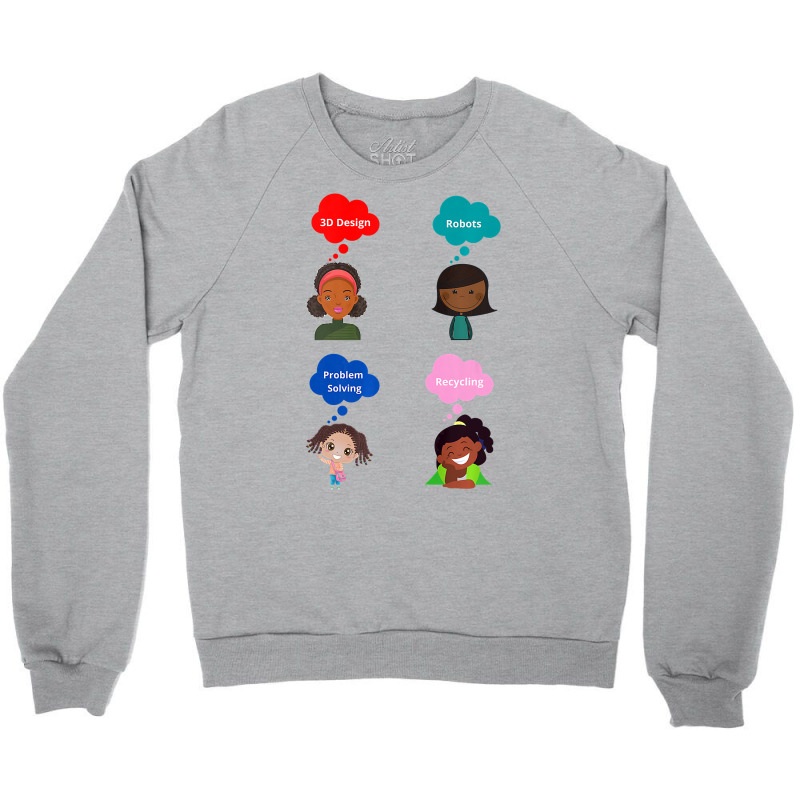 Smarty Pants  Black History What Black Girls Think About Premium T Shi Crewneck Sweatshirt | Artistshot