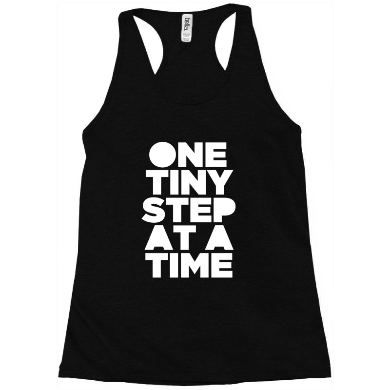 One Tiny Step At A Time Equality Rights Justice Racerback Tank by tincreative | Artistshot