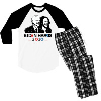 Joe And Kamala 2020 Men's 3/4 Sleeve Pajama Set | Artistshot