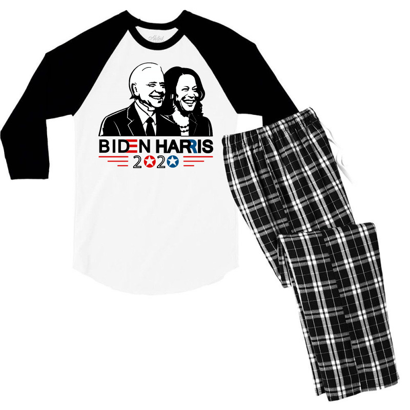 Joe And Kamala 2020 Men's 3/4 Sleeve Pajama Set | Artistshot