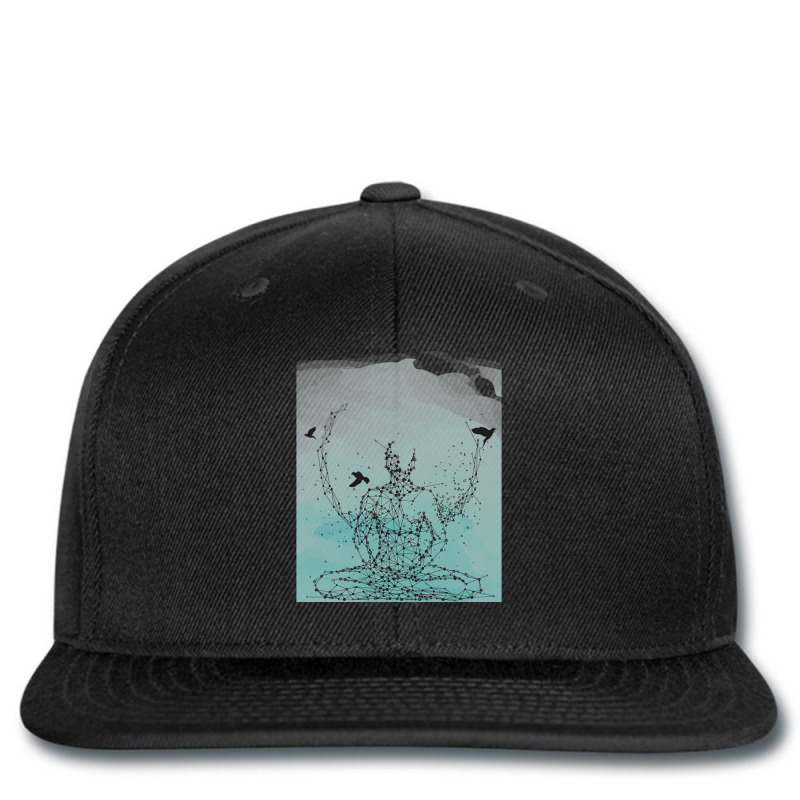 Meditation T  Shirt Modern Meditation Design T  Shirt Printed hat by robb98104 | Artistshot