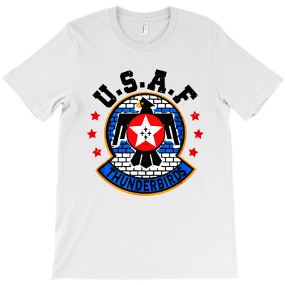Usaf Thunderbirds T-shirt Designed By Bernard Houfman