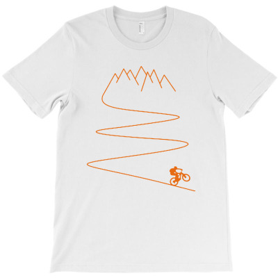 Mountain Bike Bicycle Cycling Mountain Biker T-shirt Designed By Cevrony Magnus