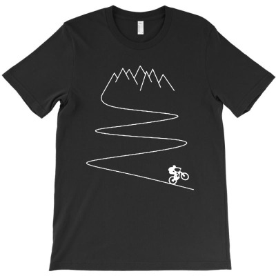 Mountain Bike Bicycle Cycling Mountain Biker T-shirt Designed By Cevrony Magnus