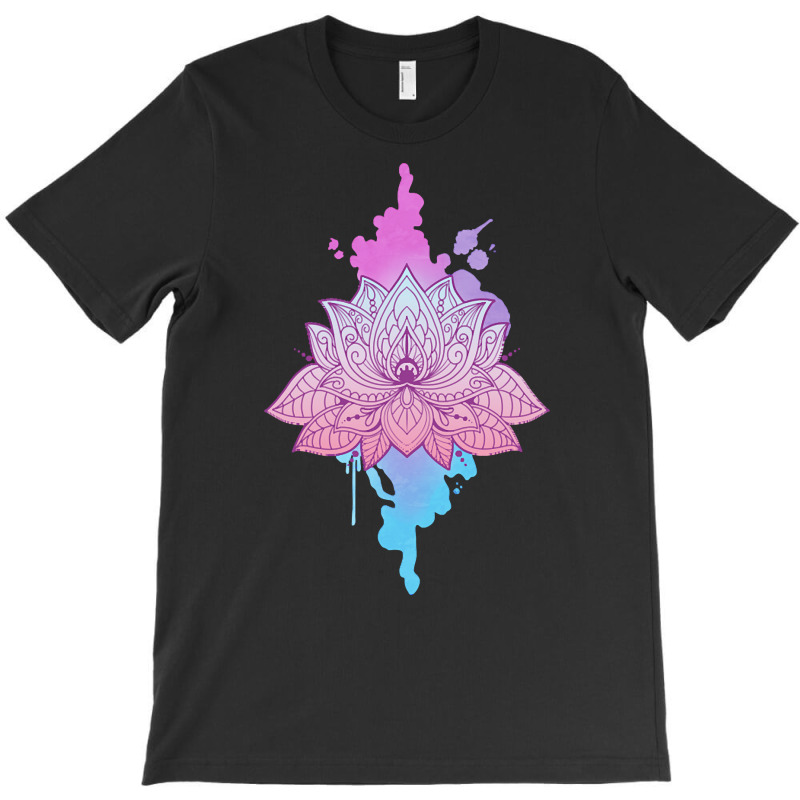 Mandala Lotus T  Shirt Asanas Mandala Lotus Mantra T  Shirt T-Shirt by shanie31601 | Artistshot