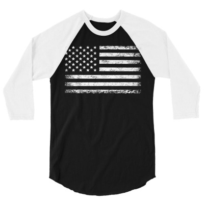 Usa Patriotic American Flag For Men Women Kids Boys Girls Us T Shirt 3/4 Sleeve Shirt Designed By Naythendeters2000