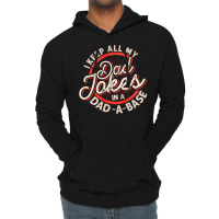 Dad Jokes Programmer I Keep All My Dad Jokes In A Database Long Sleeve Lightweight Hoodie | Artistshot