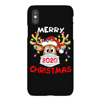 Reindeer In Mask Shirt Funny Merry Christmas 2020 Iphonex Case Designed By Conco335@gmail.com