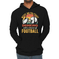 Football Funny Football Drinking Humor Retro Gameday Friday Nights 126 Lightweight Hoodie | Artistshot