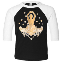 Meditation Yoga T  Shirt Meditation Design Gold T  Shirt Toddler 3/4 Sleeve Tee | Artistshot