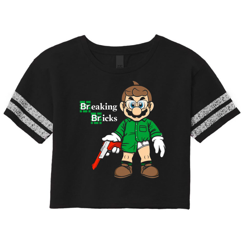 Breaking Bricks Scorecard Crop Tee by Chaselong | Artistshot