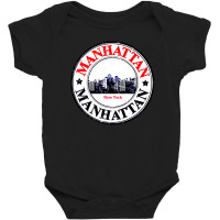 Manhattan City Baby Bodysuit | Artistshot