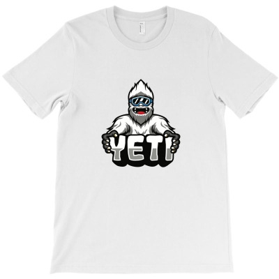 Chill Yeti Small T-shirt Designed By Warning