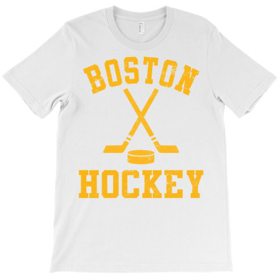 Vintage Boston Hockey Sweatshirt T-shirt Designed By Shadow Fiend