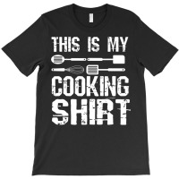 This Is My Cooking Shirt Cool Cook Chef Recipe Book Baking T Shirt T-shirt | Artistshot