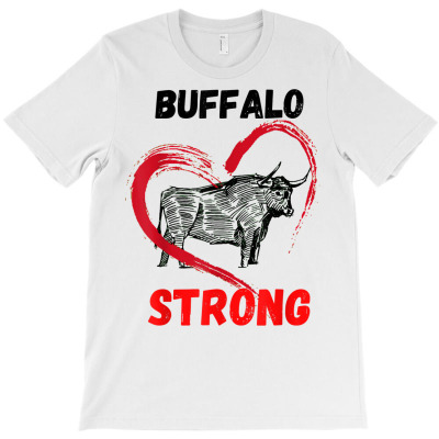 Pray For Buffalo T Shirt T Shirt T-shirt Designed By Kaiyaarma