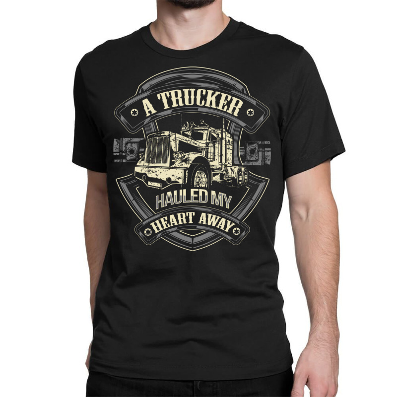 Truck Driver Vintage T-shirt, Trucker Shirts, I Just Dropped A